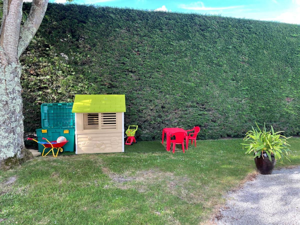 "La Revillaise" Proche Mer, Grand Jardin Clos, 2 A 5 Personnes-Adultes-Enfants- Reville Luaran gambar
