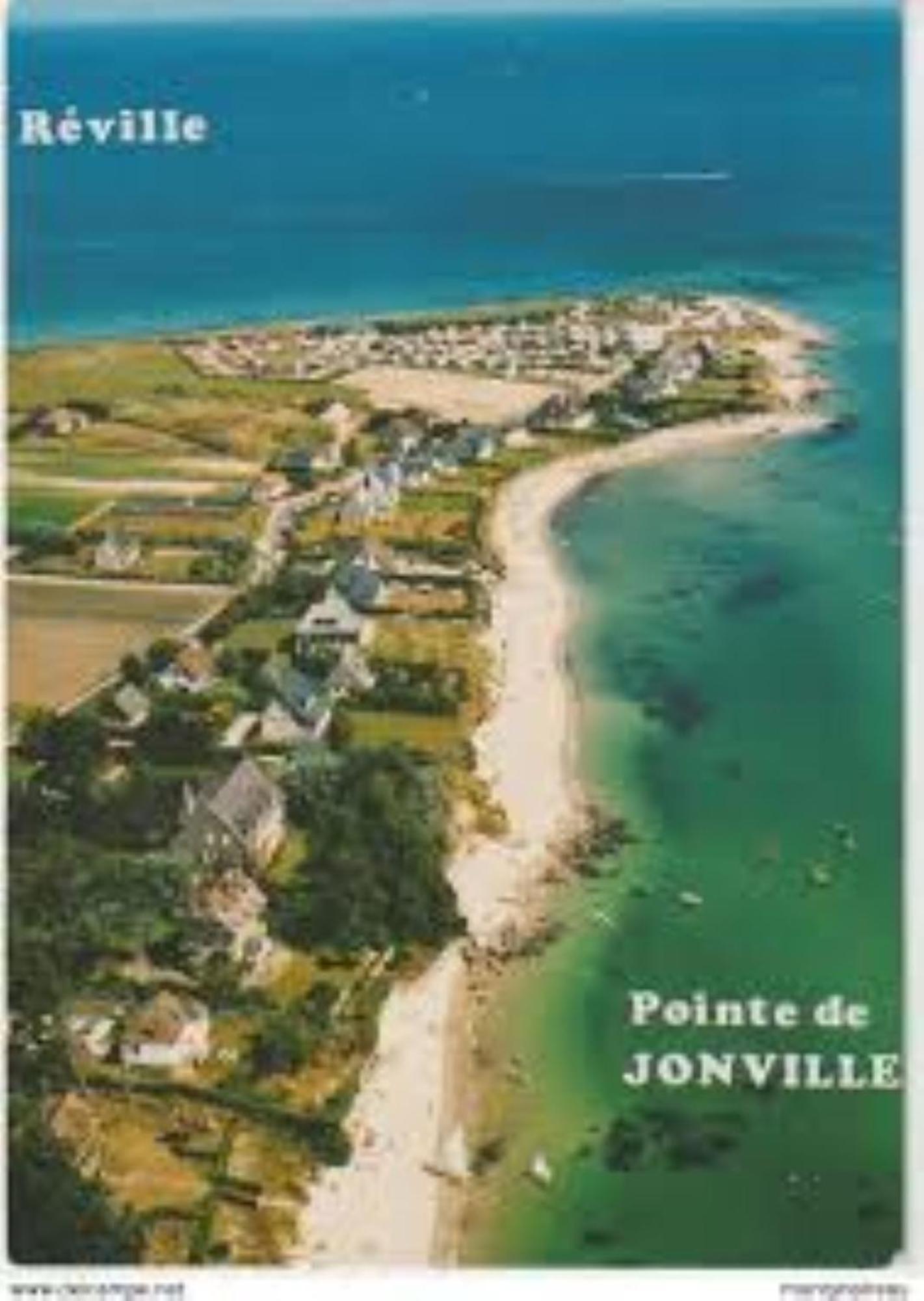 "La Revillaise" Proche Mer, Grand Jardin Clos, 2 A 5 Personnes-Adultes-Enfants- Reville Luaran gambar