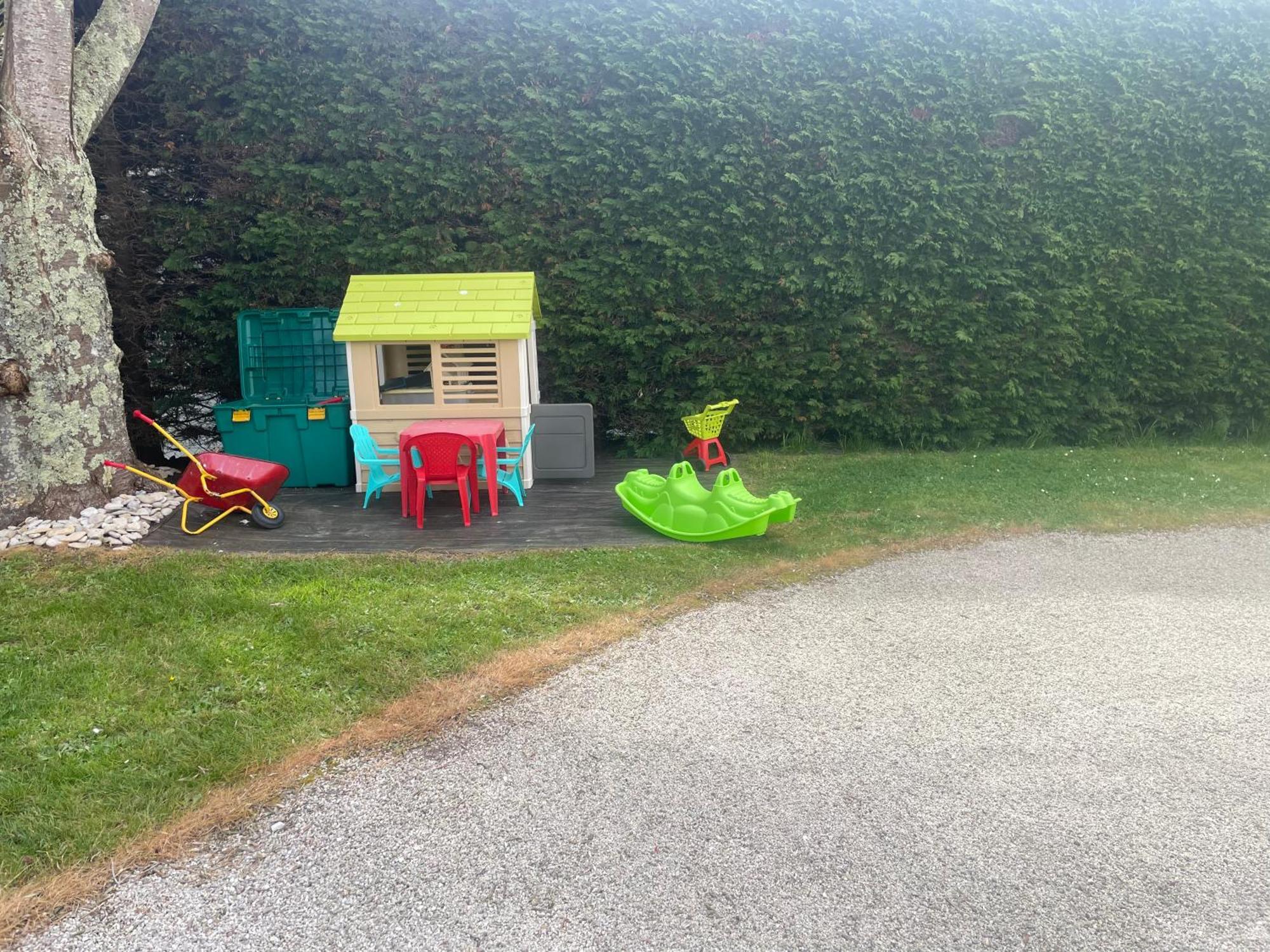 "La Revillaise" Proche Mer, Grand Jardin Clos, 2 A 5 Personnes-Adultes-Enfants- Reville Luaran gambar